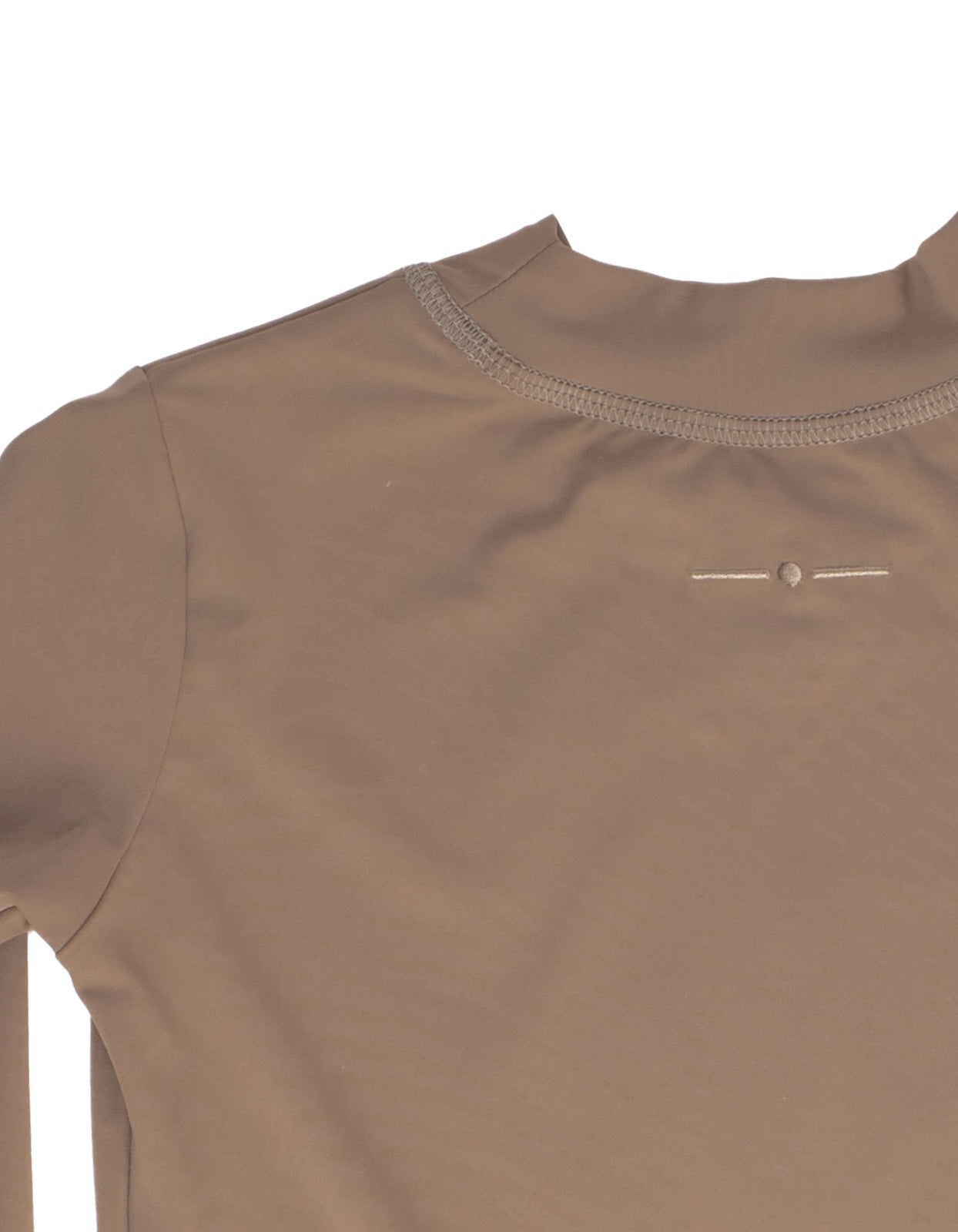 KIDS SUN TEE Nachhaltiges Kinder UV Shirt Rashguard in Schlamm mit UPF 50+