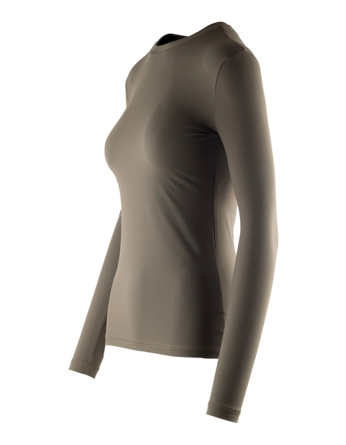 WOMENS SUN TEE Nachhaltiges Damen UV Shirt Rashguard in Oliv mit UPF 50+
