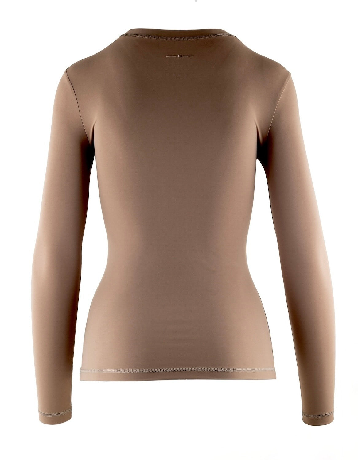 SUN TEE Nachhaltiges Damen UV Shirt Rashguard in Schlamm mit UPF 50+