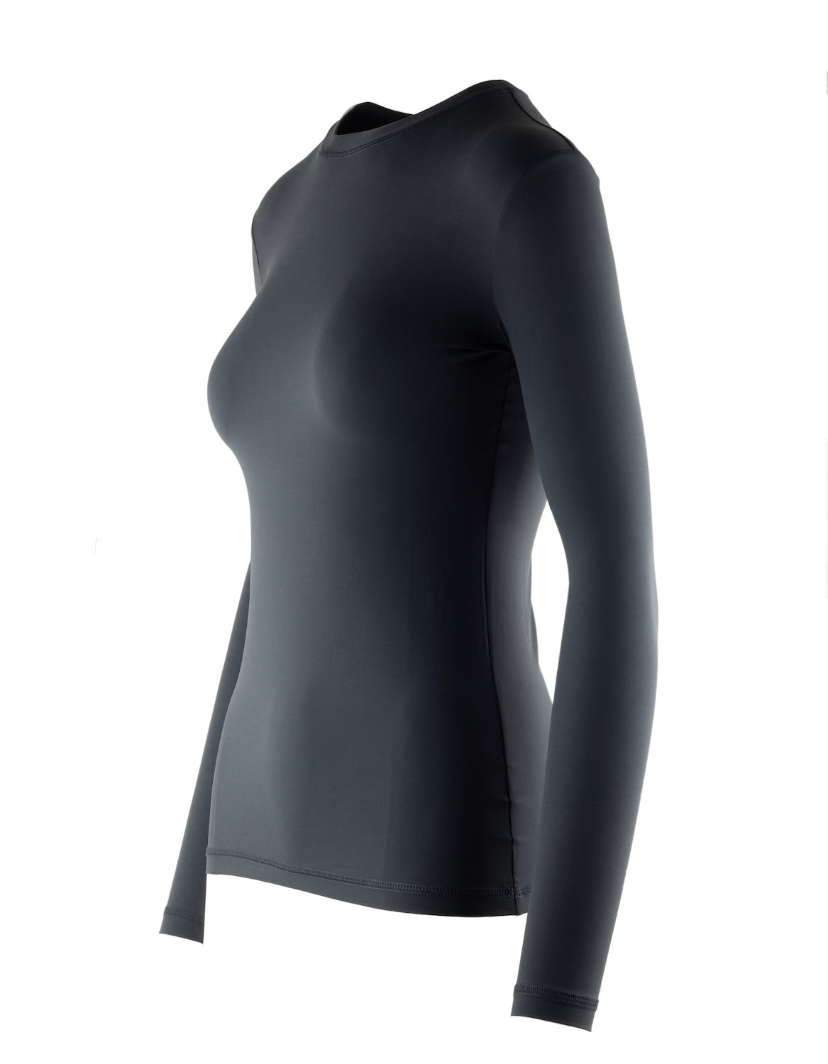WOMENS SUN TEE Nachhaltiges Damen UV Shirt Rashguard in Anthrazit mit UPF 50+