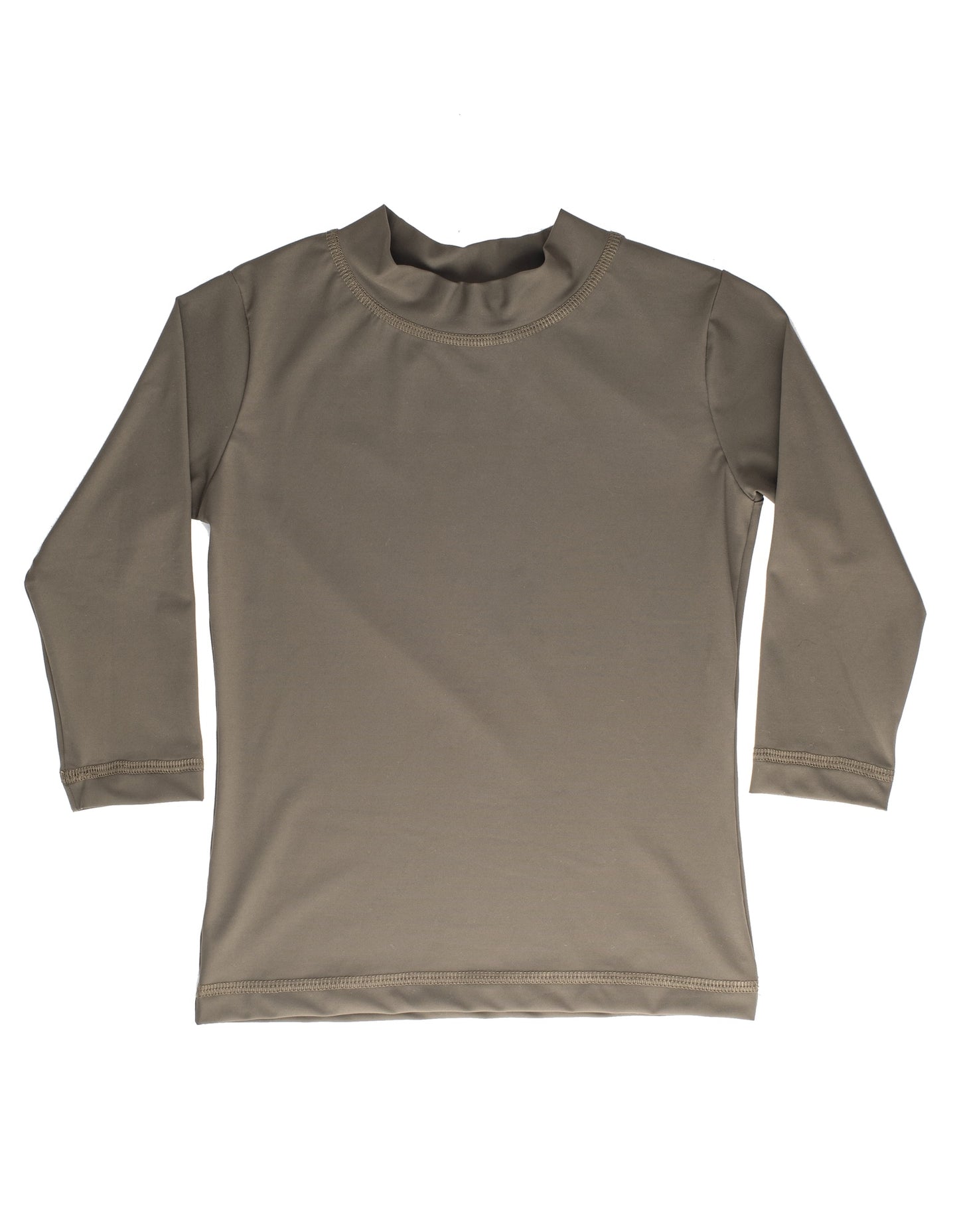KIDS SUN TEE Nachhaltiges Kinder UV Shirt Rashguard in Oliv mit UPF 50+