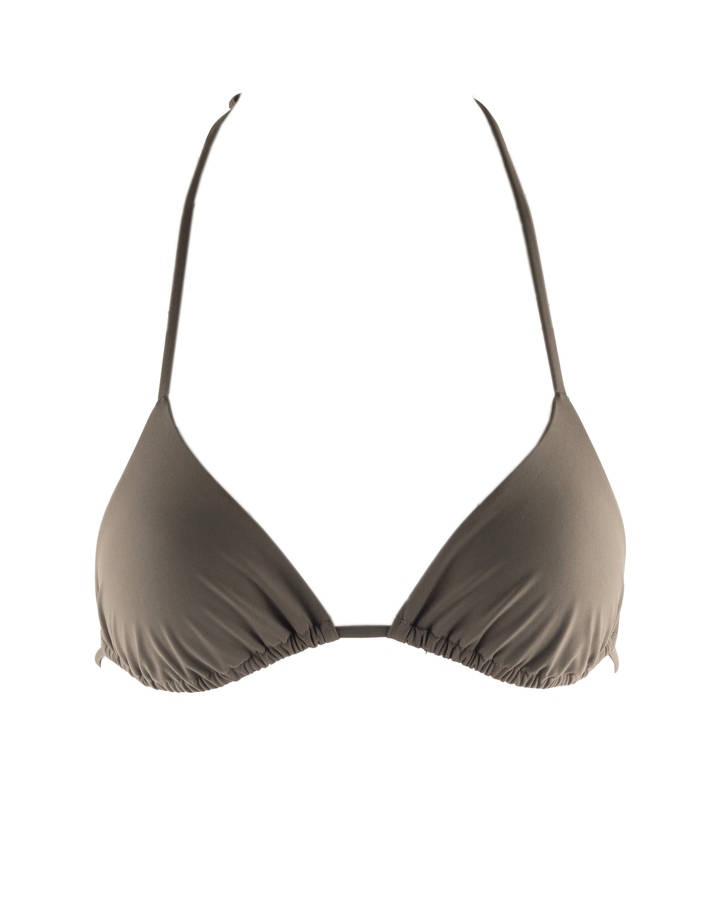 Triangel BIKINI TOP Oberteil in Oliv für Damen