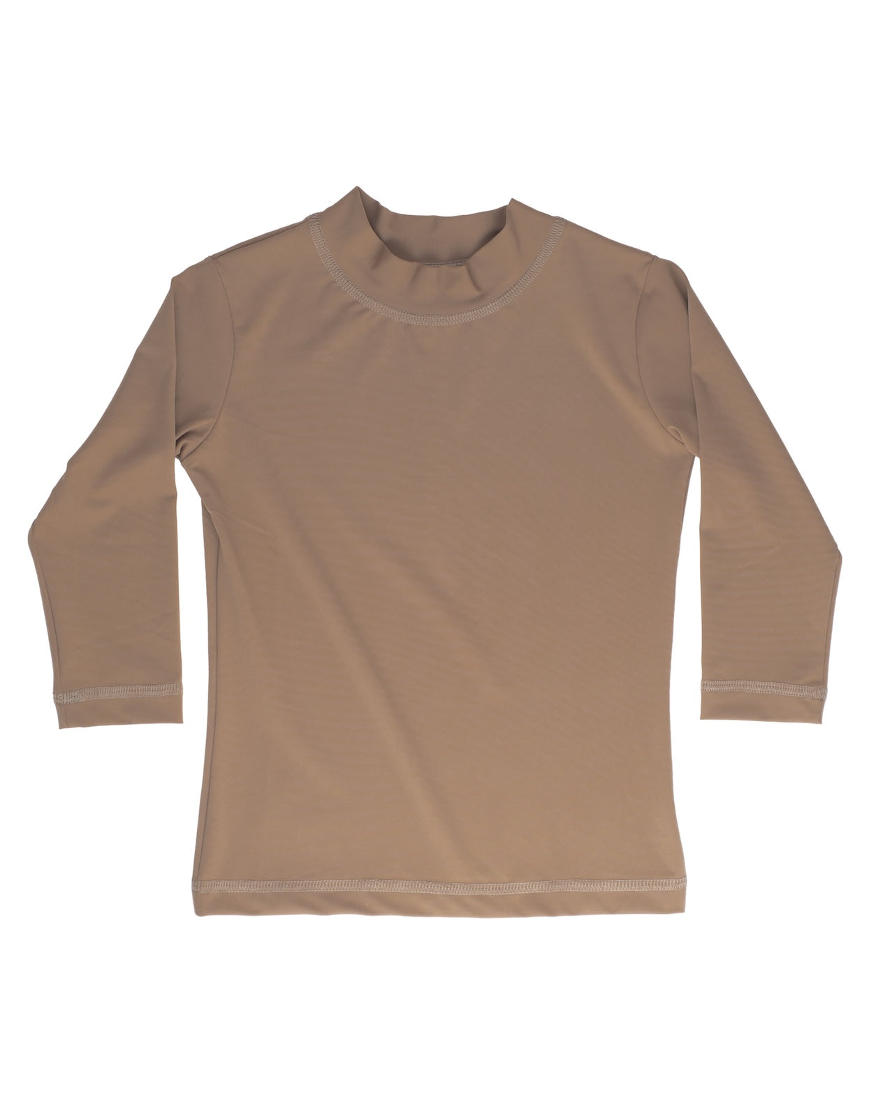 KIDS SUN TEE Nachhaltiges Kinder UV Shirt Rashguard in Schlamm mit UPF 50+